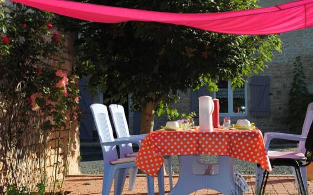 La Poussardiere Saint-Martin-sous-Mouzeuil Kamer foto